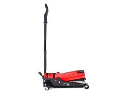 Pojazdný hydraulický zdvihák heavy-duty 4T nízkoprofilový, s pedálom SX JACK PEDAL 4T BLACK