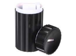 Aroma difuzér Car Flame do auta čierny 100 ml, USB-C, do držiaka na pitie
