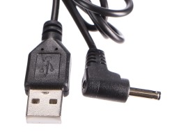 Náhradný napájací USB kábel DC jack 3,5x1,35 mm, pre difuzéry Flower a Ball