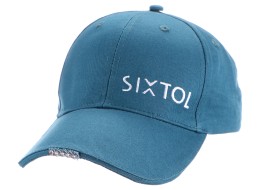 Šiltovka s LED svetlom B-CAP 25 lm, nabíjateľná, USB, univerzálna veľkosť, modrá