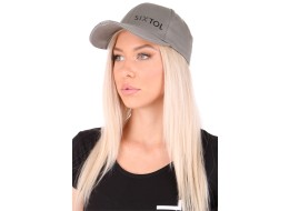Šiltovka s LED svetlom B-CAP 25 lm, nabíjateľná, USB, univerzálna veľkosť, sivá