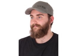 Šiltovka s LED svetlom B-CAP 25 lm, nabíjateľná, USB, univerzálna veľkosť, sivá