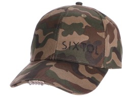 Šiltovka s LED svetlom B-CAP 25lm, dobíjacia, USB, univerzálna veľkosť, maskáčová
