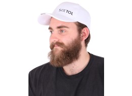 Šiltovka s LED svetlom B-CAP 25lm, dobíjacia, USB, univerzálna veľkosť, biela