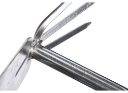 Záhradná motyčka s kypričom, dĺžka 290 mm, ergonomická rukoväť