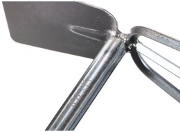 Záhradná motyčka s kypričom, dĺžka 290 mm, ergonomická rukoväť