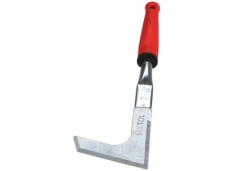 Záhradný nôž na burinu tvaru L, dĺžka 315 mm, ergonomická rukoväť