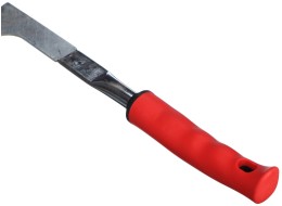 Záhradný nôž na burinu tvaru L, dĺžka 315 mm, ergonomická rukoväť