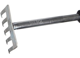 Ručné hrabličky, dĺžka 290 mm, ergonomická rukoväť