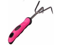 Ručný kultivátor GARDEN PINK ONE, nerez, 28 cm