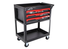 Dielenský vozík na náradie MECHANIC TROLLEY JASON, 3 zásuvky, 1 polica