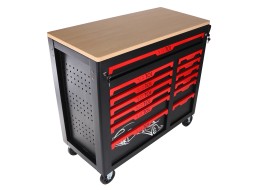 Dielenský vozík s náradím MECHANIC TROLLEY TITAN 1559, 13 zásuviek, 1559 ks náradia