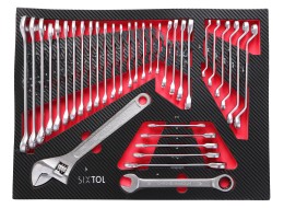 Dielenský vozík s náradím MECHANIC TROLLEY TITAN 1559, 13 zásuviek, 1559 ks náradia