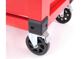 Dielenský vozík na náradie MECHANIC TROLLEY KEVIN RED, 7 zásuviek