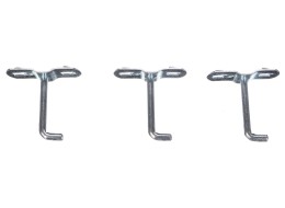 Sada háčikov pre dielenský vozík MECHANIC TROLLEY, 20 ks