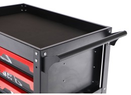 Dielenský vozík s náradím MECHANIC TROLLEY JASON 80, 3 zásuvky, 1 polica, 80 ks náradia