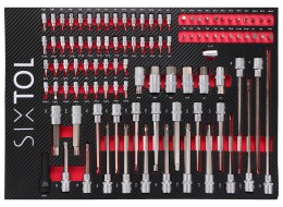 Dielenský vozík na náradie MECHANIC TROLLEY KEVIN 253, 7 zásuviek, 253 ks náradia