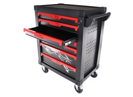 Dielenský vozík na náradie MECHANIC TROLLEY KEVIN 253, 7 zásuviek, 253 ks náradia