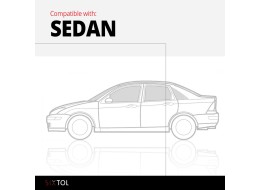 Gumová vaňa do kufra Toyota Corolla IX (E120/E130) Sedan (00-06)