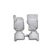 Gumené koberce VOLKSWAGEN Amarok, 2010->