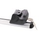Hliníkový priečny nosník so zámkom ROOF RACK FIX PRO, 120 cm, nosnosť 90 kg