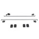 Hliníkový priečny nosník so zámkom ROOF RACK FIX PRO, 120 cm, nosnosť 90 kg