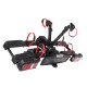 Nosič bicyklov na ťažné zariadenie E-BIKE 2 PREMIUM - 2 elektrobicykle, nosnosť 60 kg, skladací