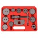 Stláčač brzdových piestov MECHANIC BRAKE SET 12, sada 12 ks