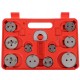 Stlačovač brzdových piestov MECHANIC BRAKE SET 22, sada 22 ks