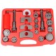 Stlačovač brzdových piestov MECHANIC BRAKE SET 35, sada 35 ks