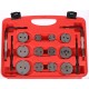 Stlačovač brzdových piestov MECHANIC BRAKE SET 35, sada 35 ks