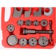 Stlačovač brzdových piestov MECHANIC BRAKE SET 35, sada 35 ks