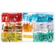 Sada nožových automobilových poistiek MECHANIC FUSE SET 1, 5-30A, 120 ks