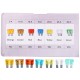 Sada nožových automobilových poistiek MECHANIC FUSE SET 1, 5-30A, 120 ks