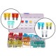 Sada nožových automobilových poistiek MECHANIC FUSE SET 1, 5-30A, 120 ks