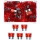 Sada nožových automobilových poistiek MECHANIC FUSE SET 10A, 100 ks