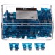Sada nožových automobilových poistiek MECHANIC FUSE SET 15A, 100 ks