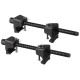 Sťahovák pružín so závlačkou MECHANIC SPRING SET 4, heavy-duty, 380 mm, 2 ks