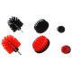 Sada kartáčov na vŕtačku na čistenie auta CAR DETAILING DRILL BRUSH 6, 6 ks