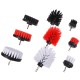 Sada kartáčov na vŕtačku pre čistenie auta CAR DETAILING DRILL BRUSH 9, 9 ks