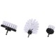 Sada kartáčov na vŕtačku na čistenie auta CAR DETAILING DRILL BRUSH 3 SOFT, 3 ks