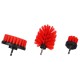 Sada kefiek na vŕtačku na čistenie auta CAR DETAILING DRILL BRUSH 3 MEDIUM, 3 ks