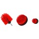 Sada kefiek na vŕtačku na čistenie auta CAR DETAILING DRILL BRUSH 3 MEDIUM, 3 ks
