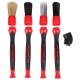 Sada precíznych štetcov s vymeniteľnými nástavcami na čistenie auta CAR DETAILING BRUSH 4