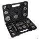 Stlačovač brzdových piestov MECHANIC BRAKE SET BLACK 18, sada 18 ks