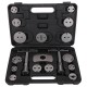 Stlačovač brzdových piestov MECHANIC BRAKE SET BLACK 18, sada 18 ks