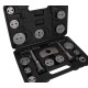 Stlačovač brzdových piestov MECHANIC BRAKE SET BLACK 18, sada 18 ks