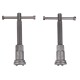 Stlačovač brzdových piestov MECHANIC BRAKE SET BLACK 18, sada 18 ks