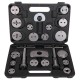 Stlačovač brzdových piestov MECHANIC BRAKE SET BLACK 22, sada 22 ks