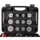 Stláčač brzdových piestov MECHANIC BRAKE SET BLACK 35, sada 35 ks